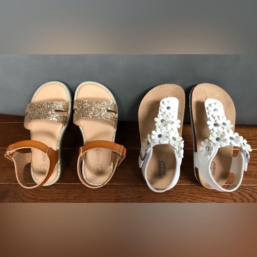 Toddler Girl Sandal Lot- size 8